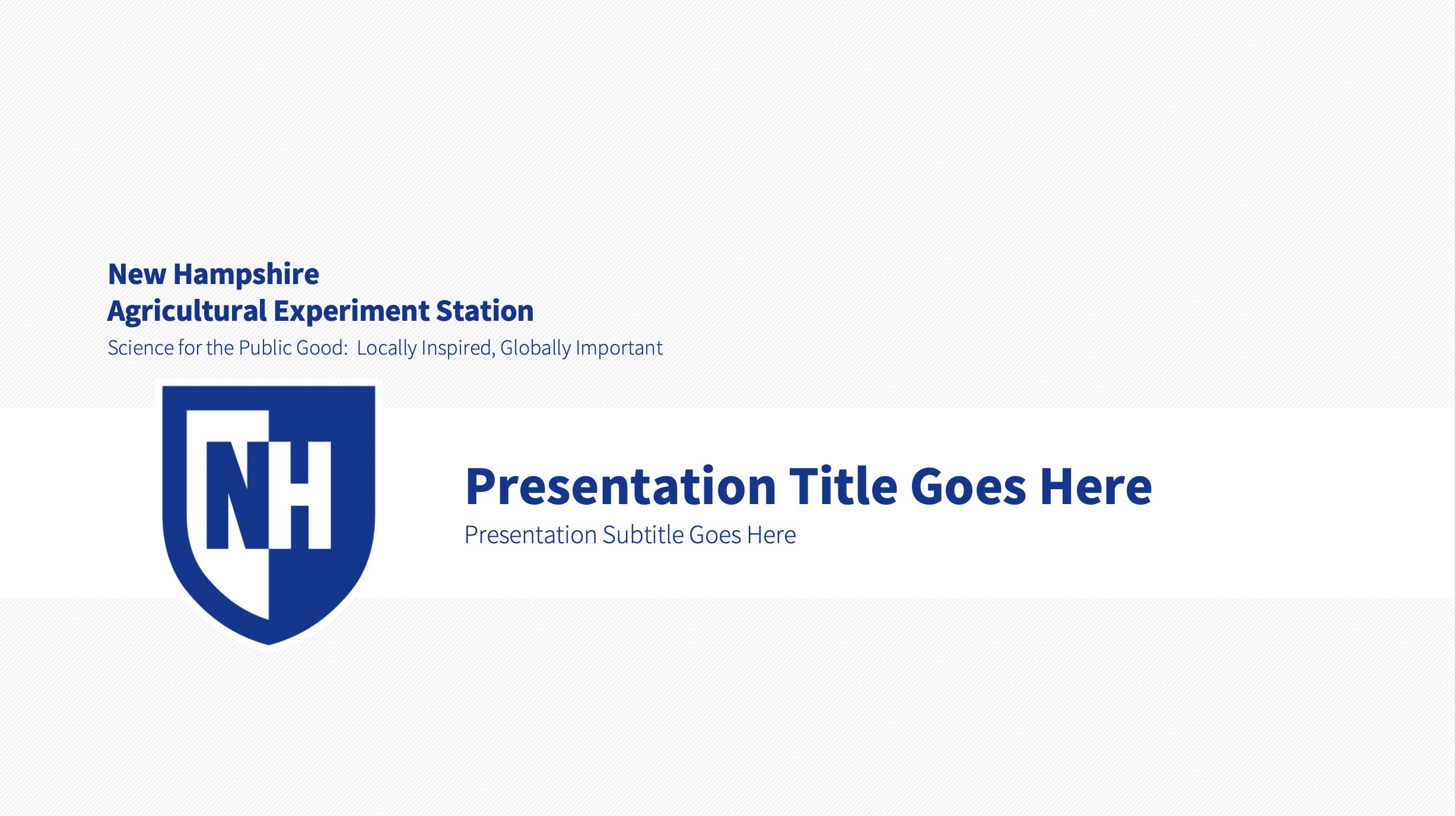NHAES PPT Template