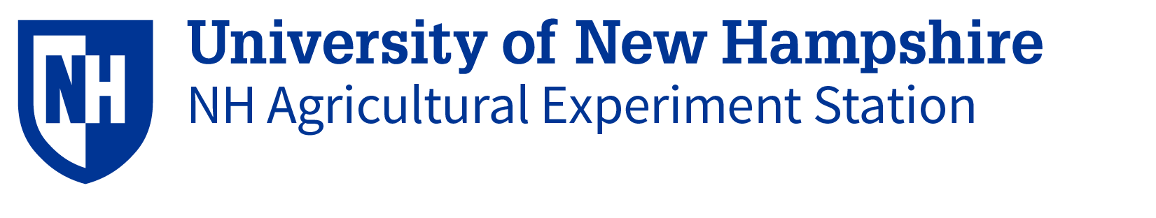 NHAES logo, horizontal blue