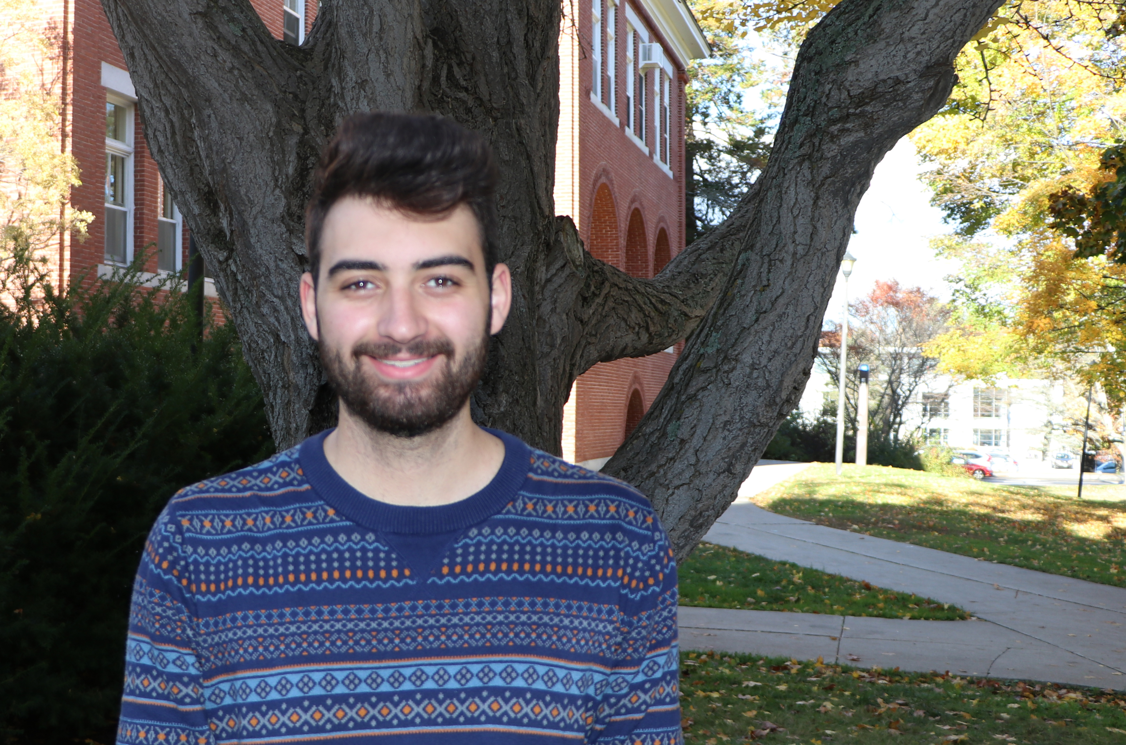 UNH marine, estuarine, and freshwater biology major Tim Readdean UNH marine, estuarine, and freshwater biology major Tim Readdean