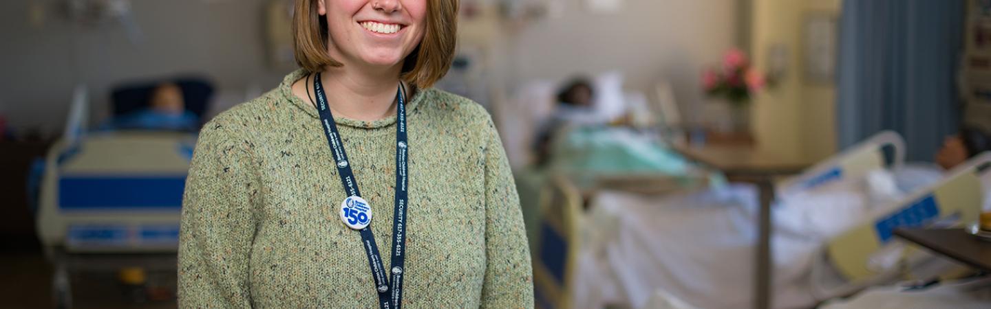 Kiley Kennedy at Boston Children's Hospital