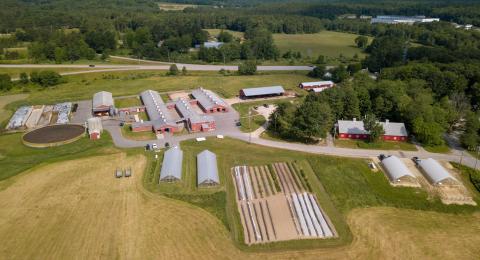 Fairchild Research and Teaching Dairy, High Tunnels, and Hay Production Field