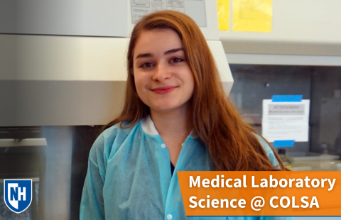 A thumbnail of a medical laboratory science student