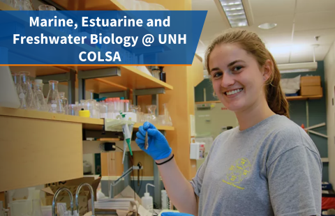 A thumbnail of a marine, estuarine and freshwater biology major student