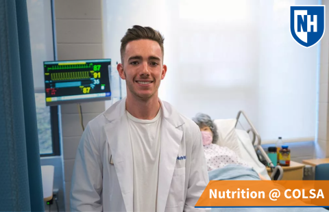 A thumbnail of a nutrition student at UNH