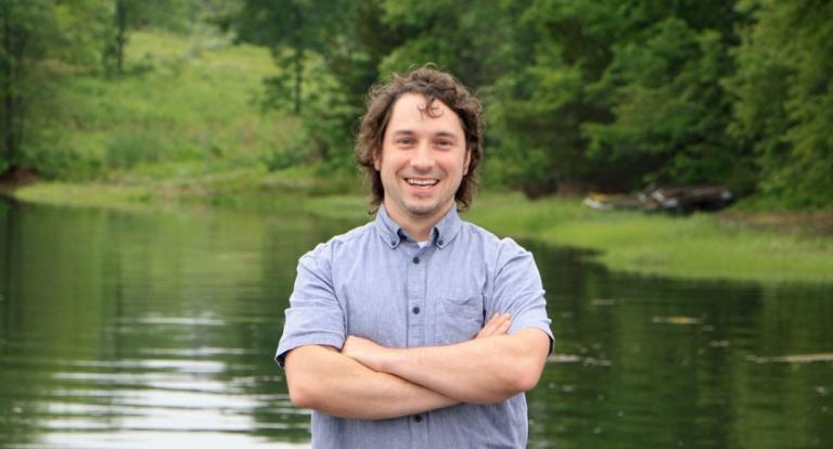 UNH graduate student Nick Anderson