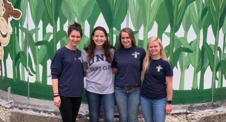 UNH dairy students at the American Dairy Science Association annual meeting