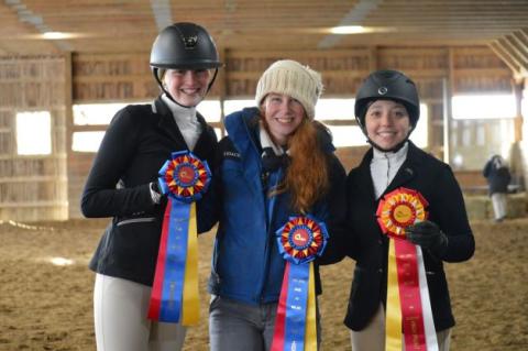 Equine IHSA students