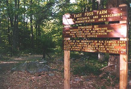 East Foss Farm sign