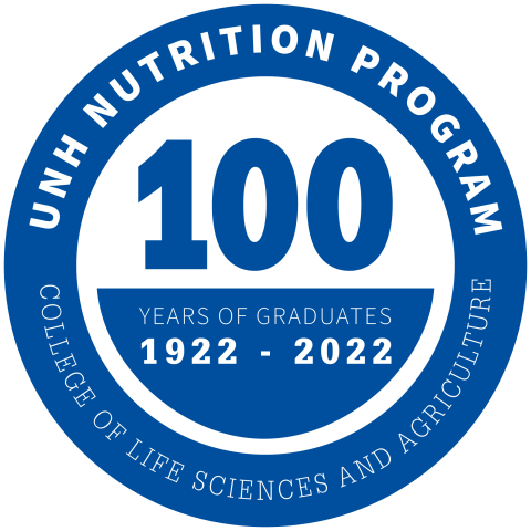 UNH Nutrition 100 Logo