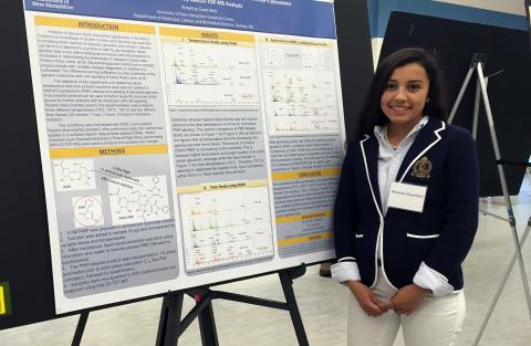 Avianna Guerrero presents her research