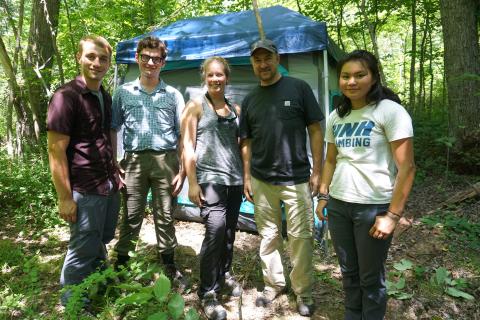 UNH Assistant Professor Jeff Garnas