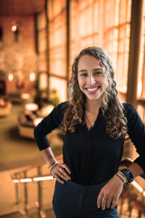 UNH Environmental Conservation and Sustainability major Rachel Rymaszewski ‘20 UNH Environmental Conservation and Sustainability major Rachel Rymaszewski ‘20