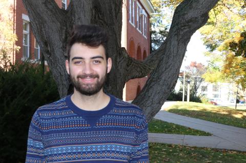 UNH marine, estuarine, and freshwater biology major Tim Readdean