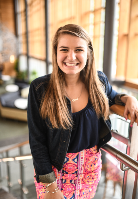 UNH student Tory Wyman '21 UNH student Tory Wyman '21